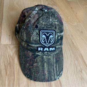 Dodge Ram Trucks Mossy Oak Camo Ball Cap Hat
